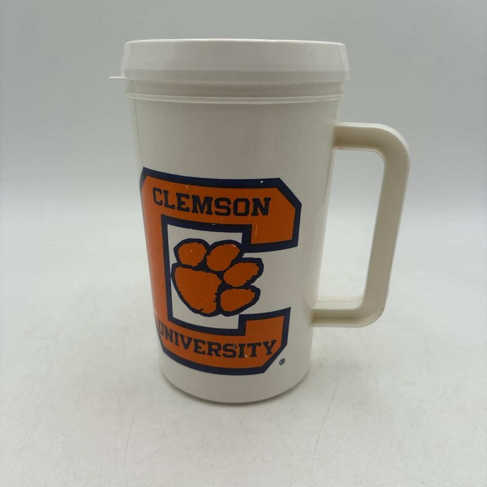 VTG Clemson University Super Thermo Mug Betras USA Insulated Travel Cup 34oz